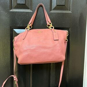Coach Kelsey satchel pebbled Crossbody bag